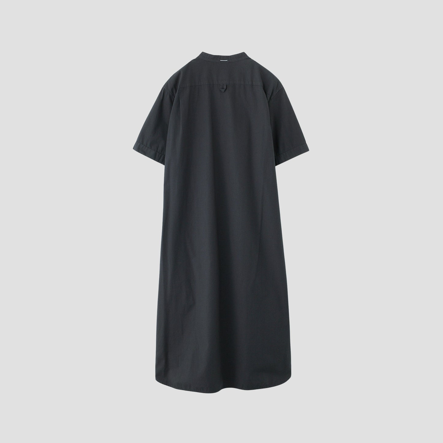 GARMENT DYE COTTON POPLIN DRESS