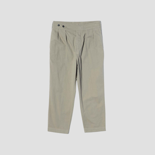 MILITARY COTTON LINEN TROUSERS