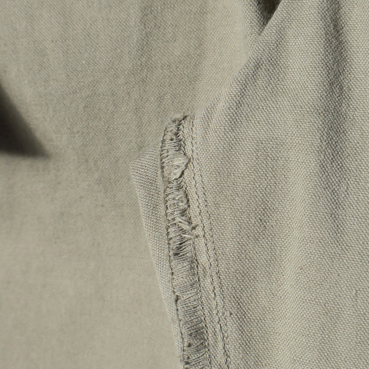 MILITARY COTTON LINEN TROUSERS