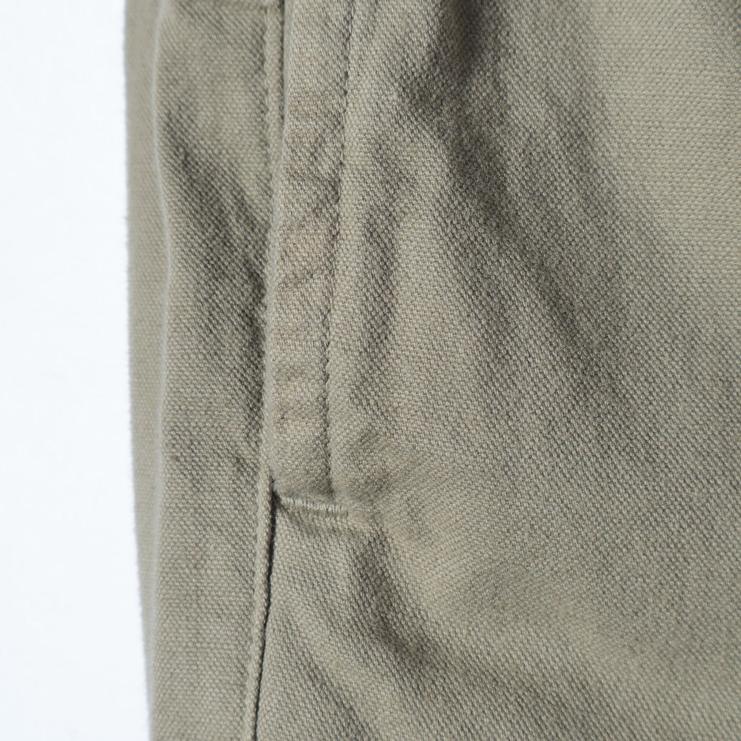 MILITARY COTTON LINEN TROUSERS