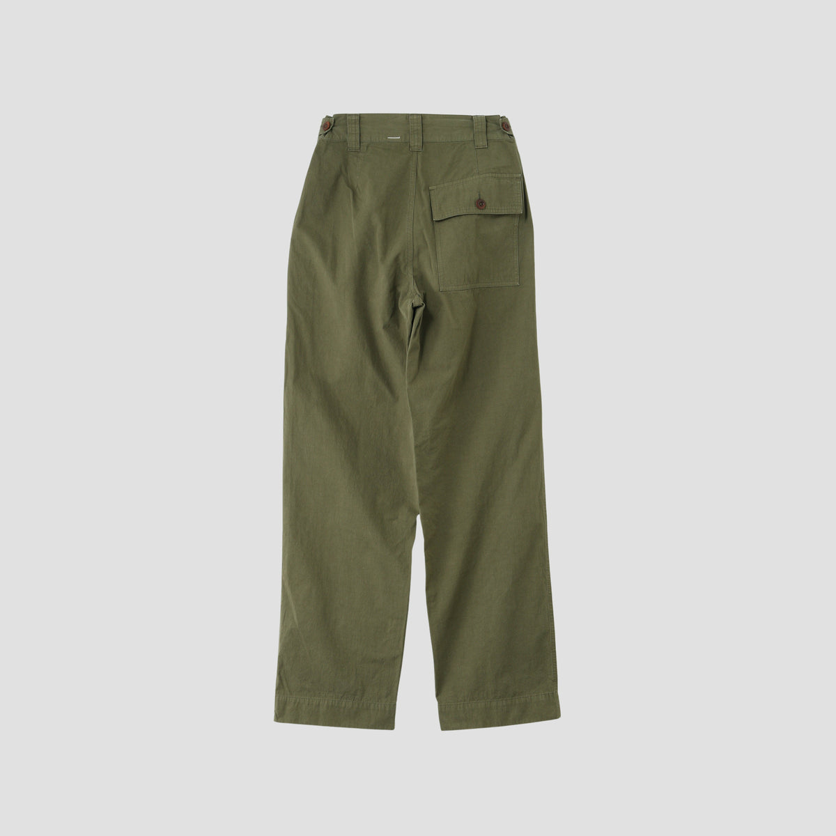 GARMENT DYE LIGHTWEIGHT PLAINWEAVE TROUSERS