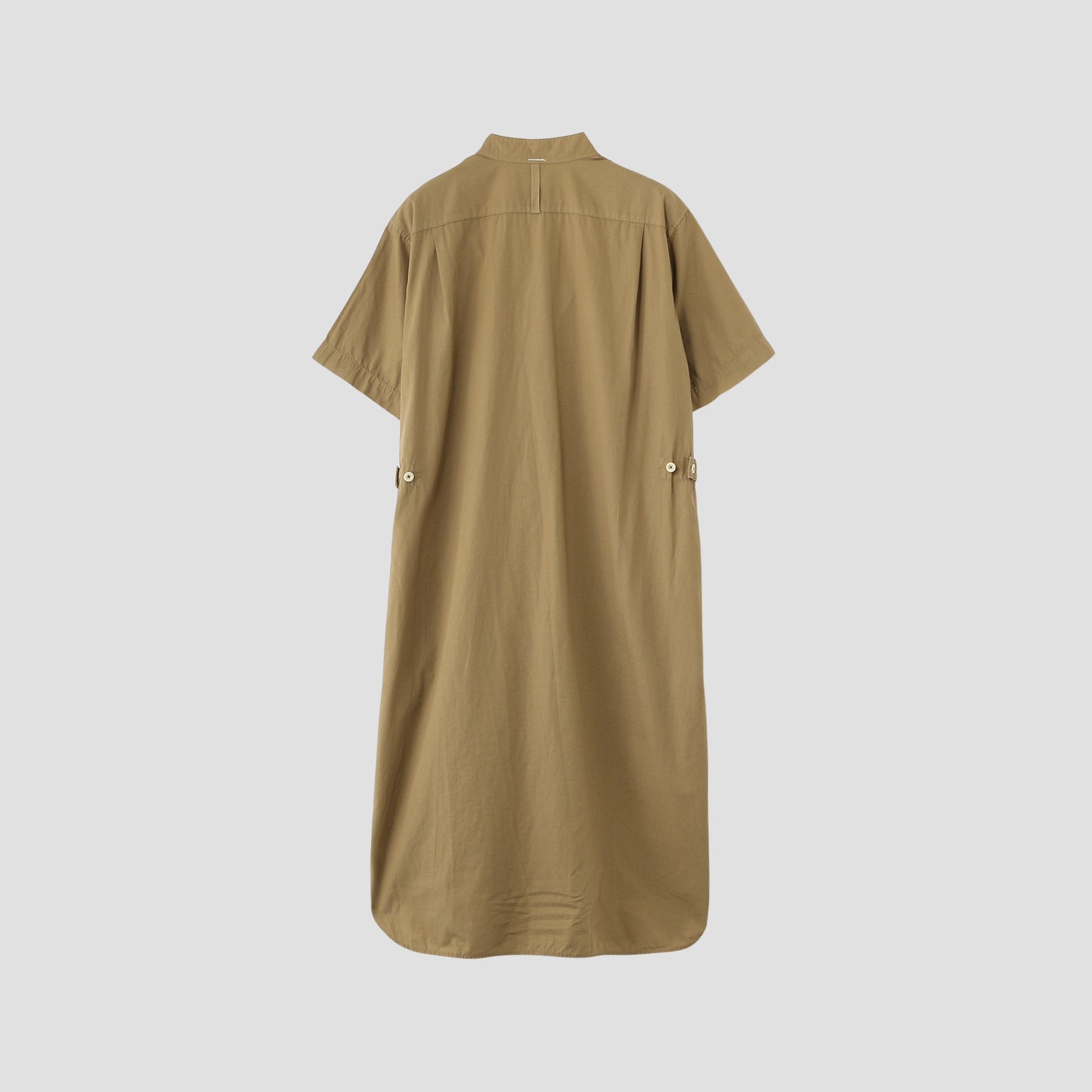 AGO GARMENT DYE BASIC POPLIN DRESS