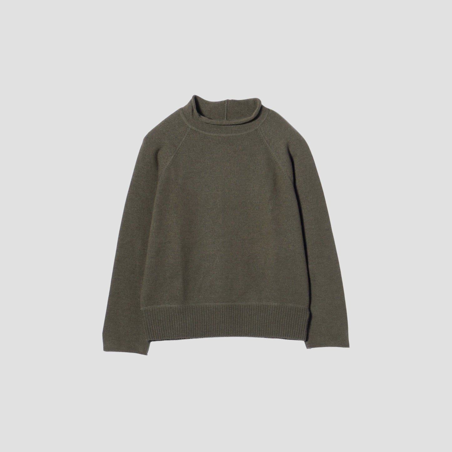 FELTED ROUGH WOOL KNIT