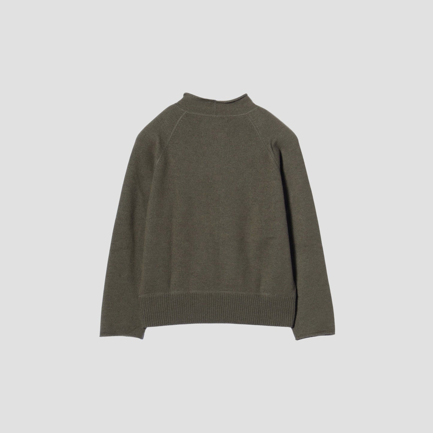 FELTED ROUGH WOOL KNIT