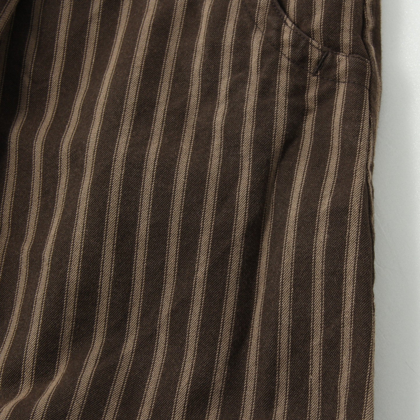 TICKING STRIPE COTTON WOOL(MHL SHOP限定) SKIRT