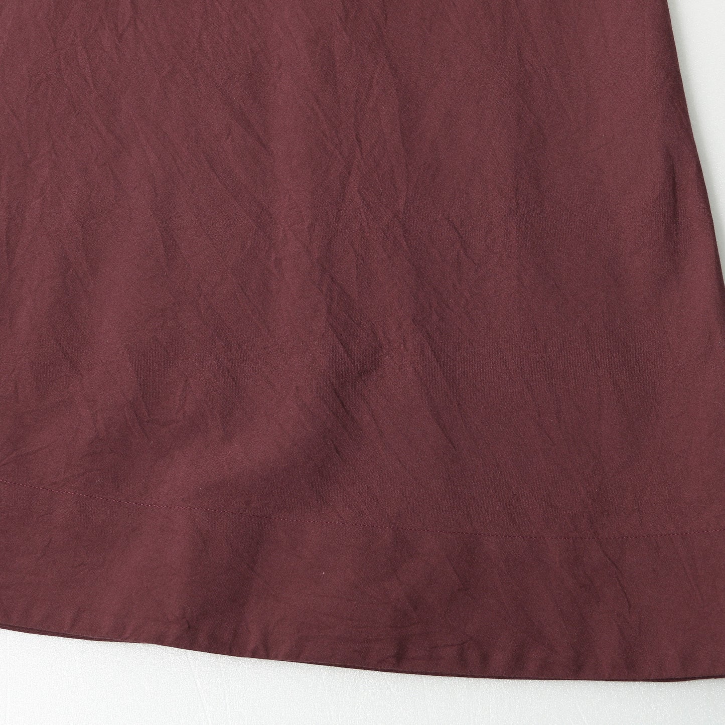 MATT COTTON SILK POPLIN DRESS