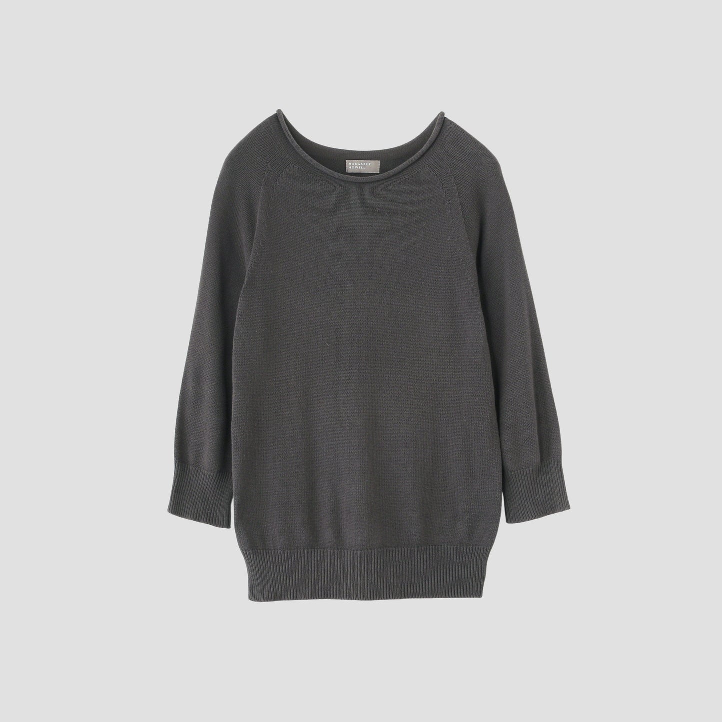 CAST OFF ROLL NECK KNIT
