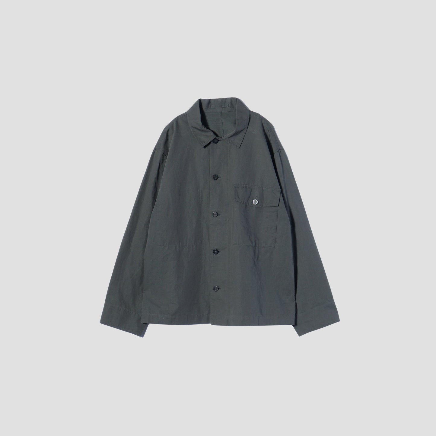 COTTON LINEN TWILL SHIRT