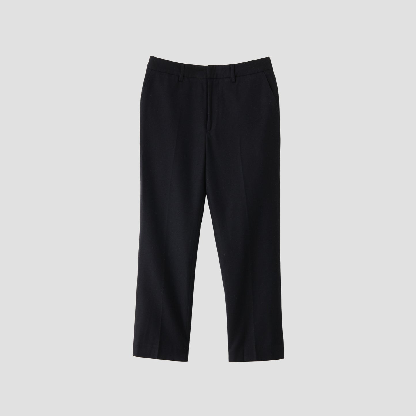FINE WOOL FLANNEL TROUSERS