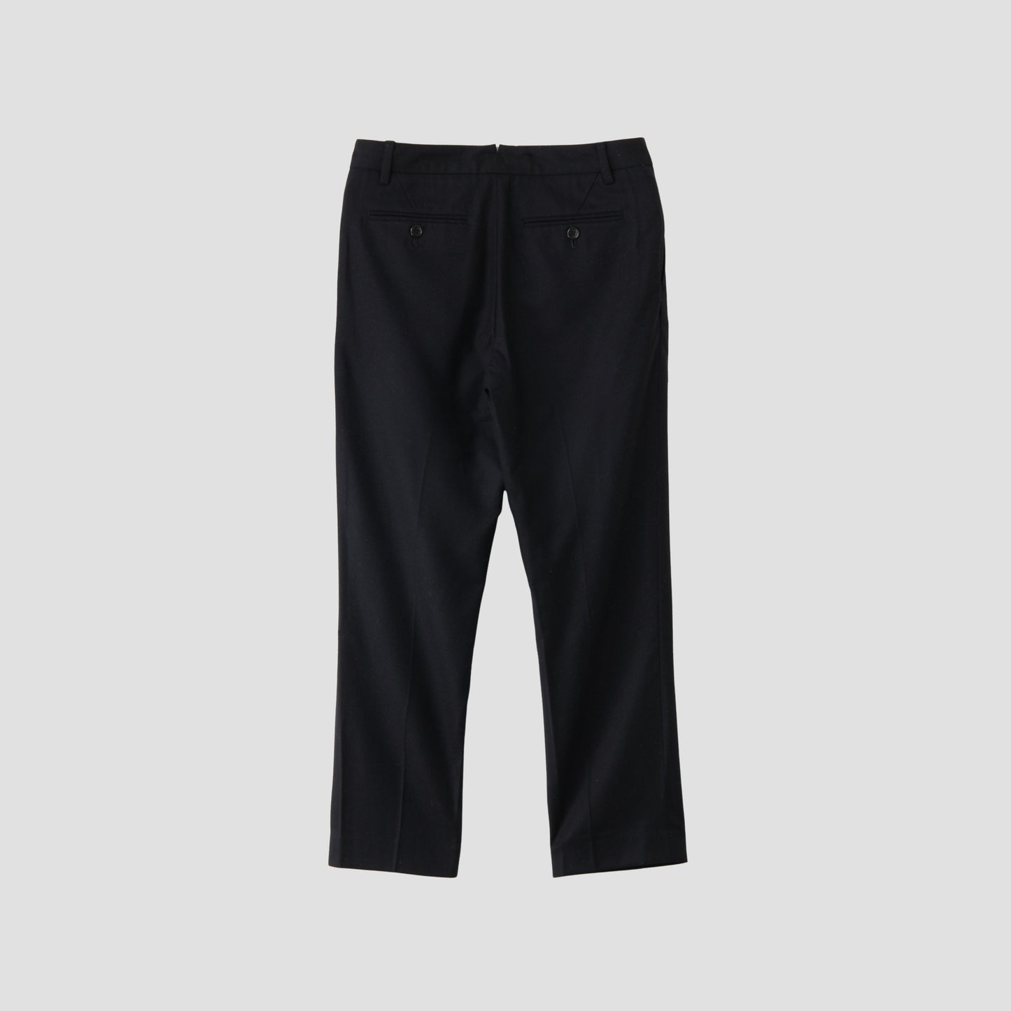 FINE WOOL FLANNEL TROUSERS