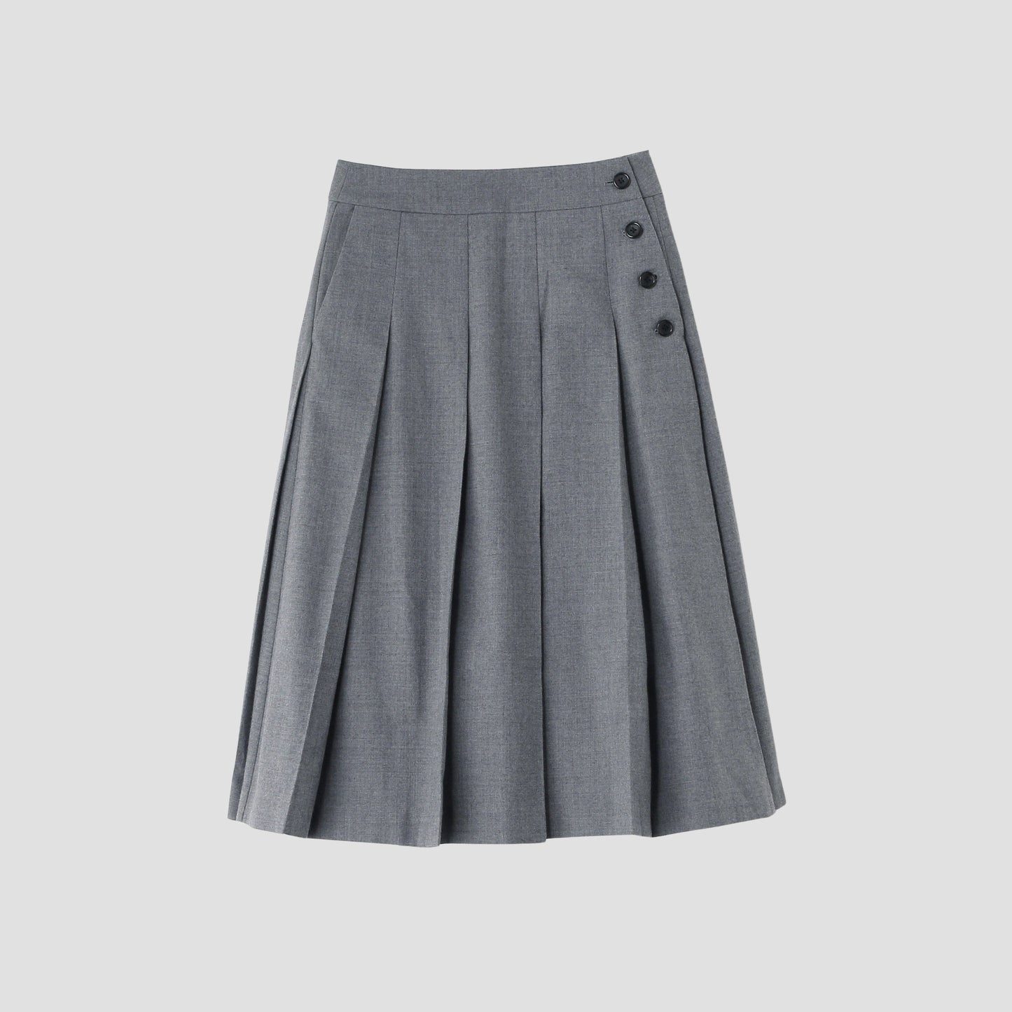 FLANNEL WOOL SKIRT