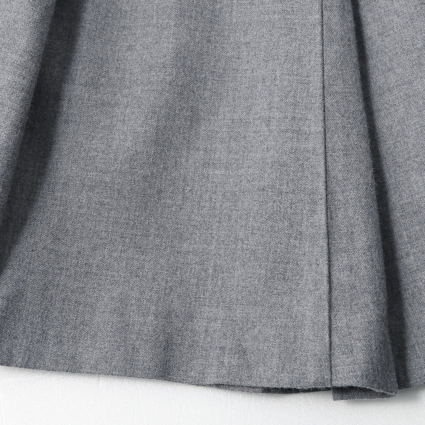 FLANNEL WOOL SKIRT