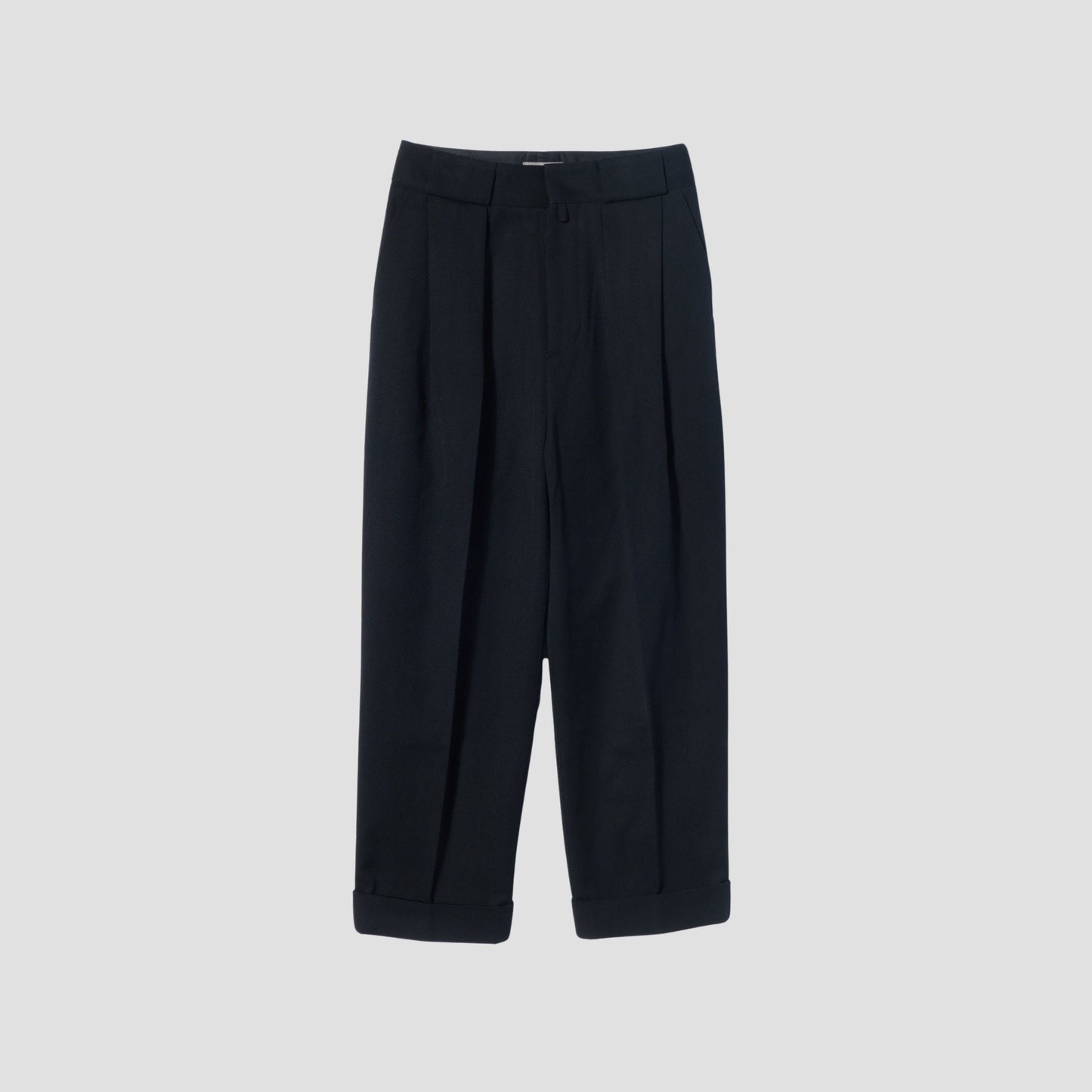 WOOL COTTON TROUSERS
