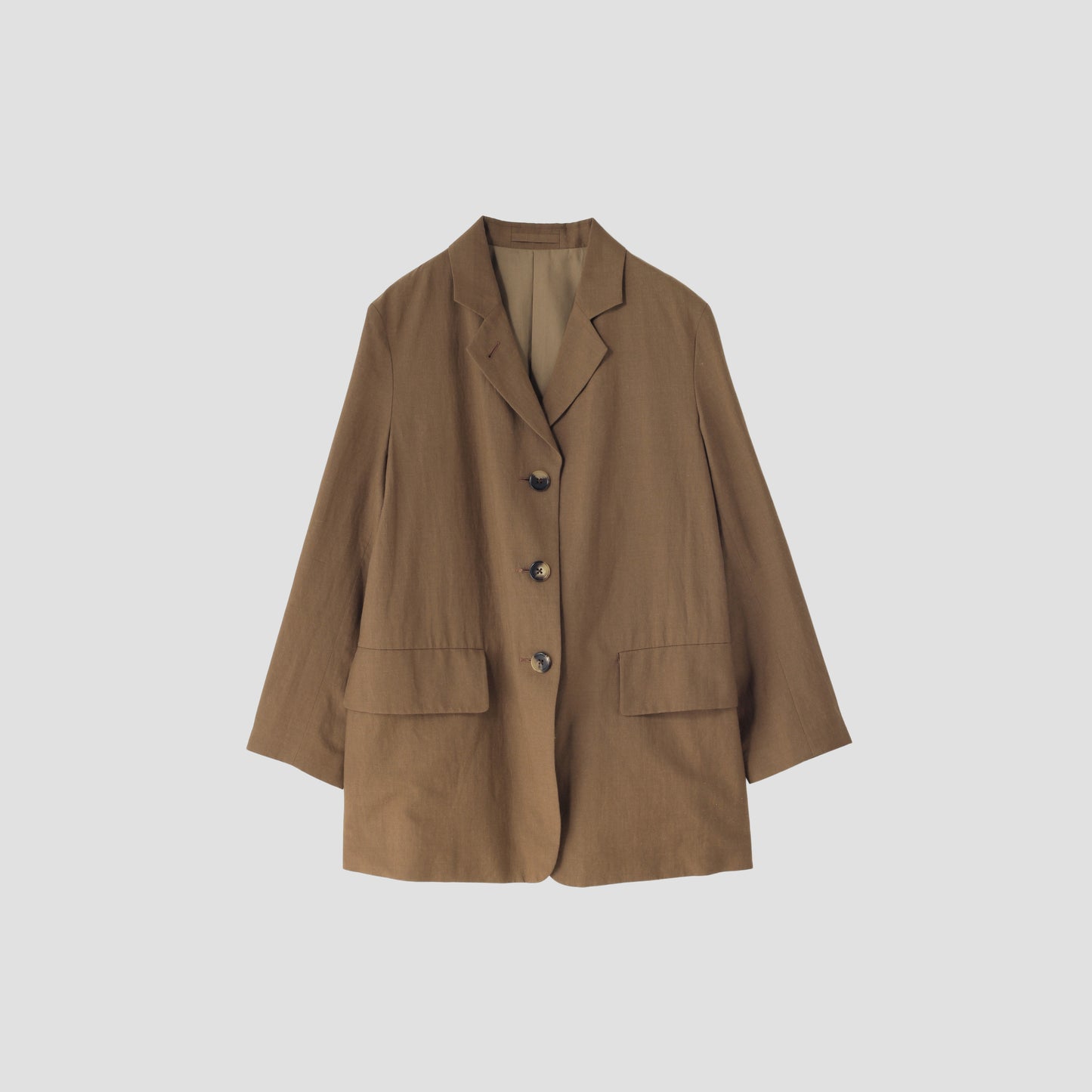 SOFT WOOL LINEN JACKET