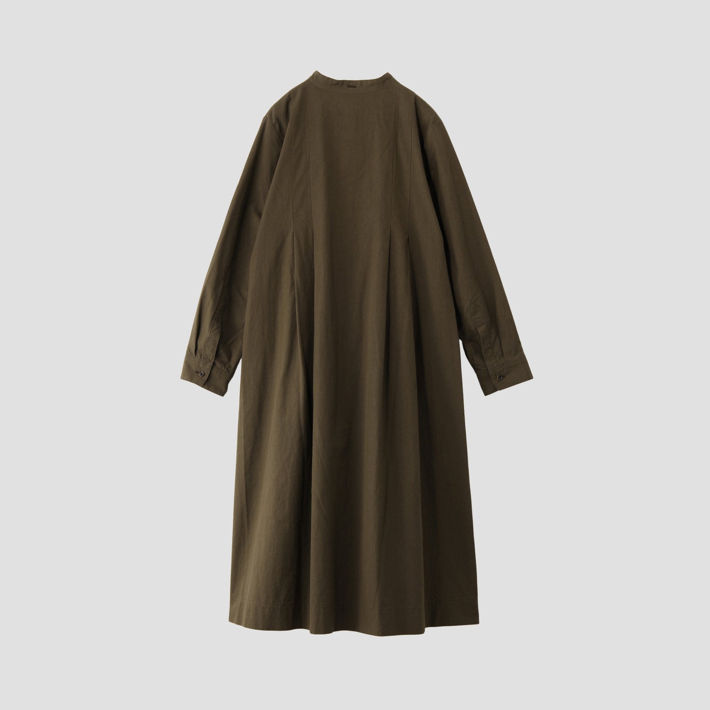 STIFF COTTON POPLIN DRESS