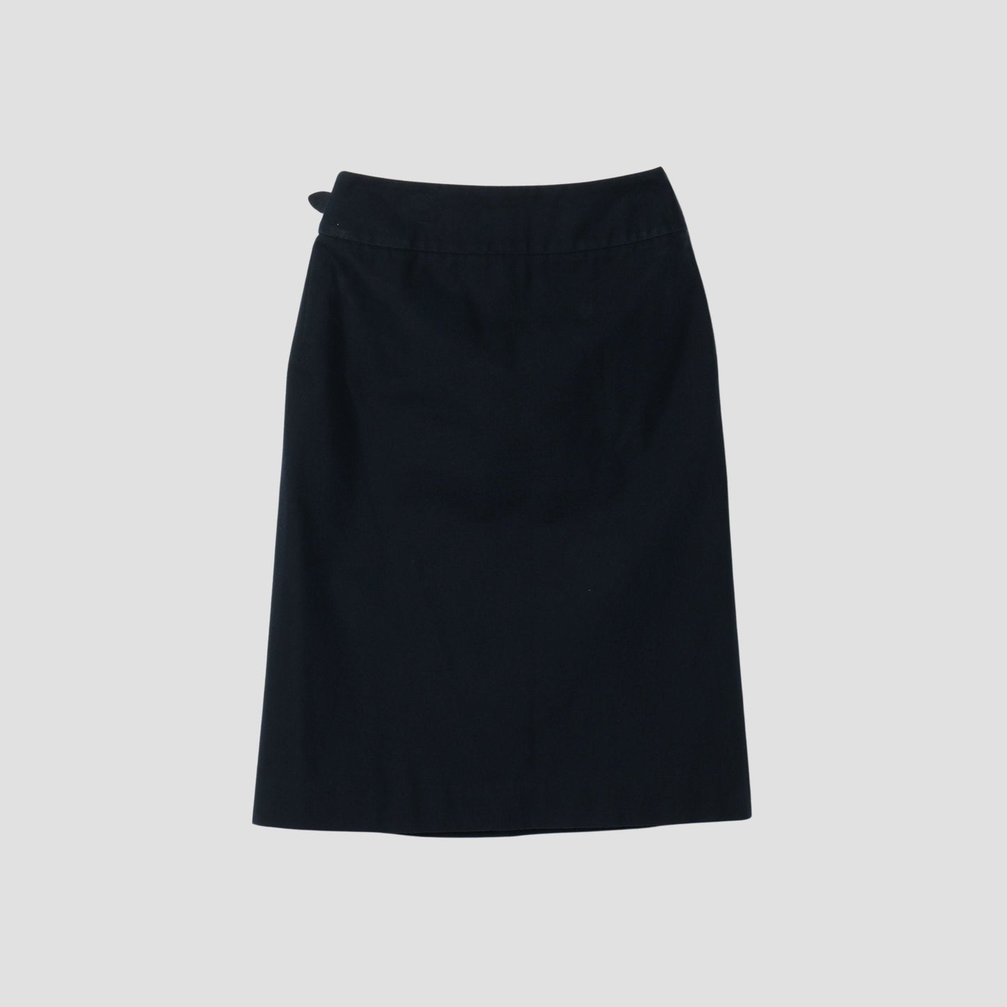 BRUSHED COTTON WOOL SKIRT