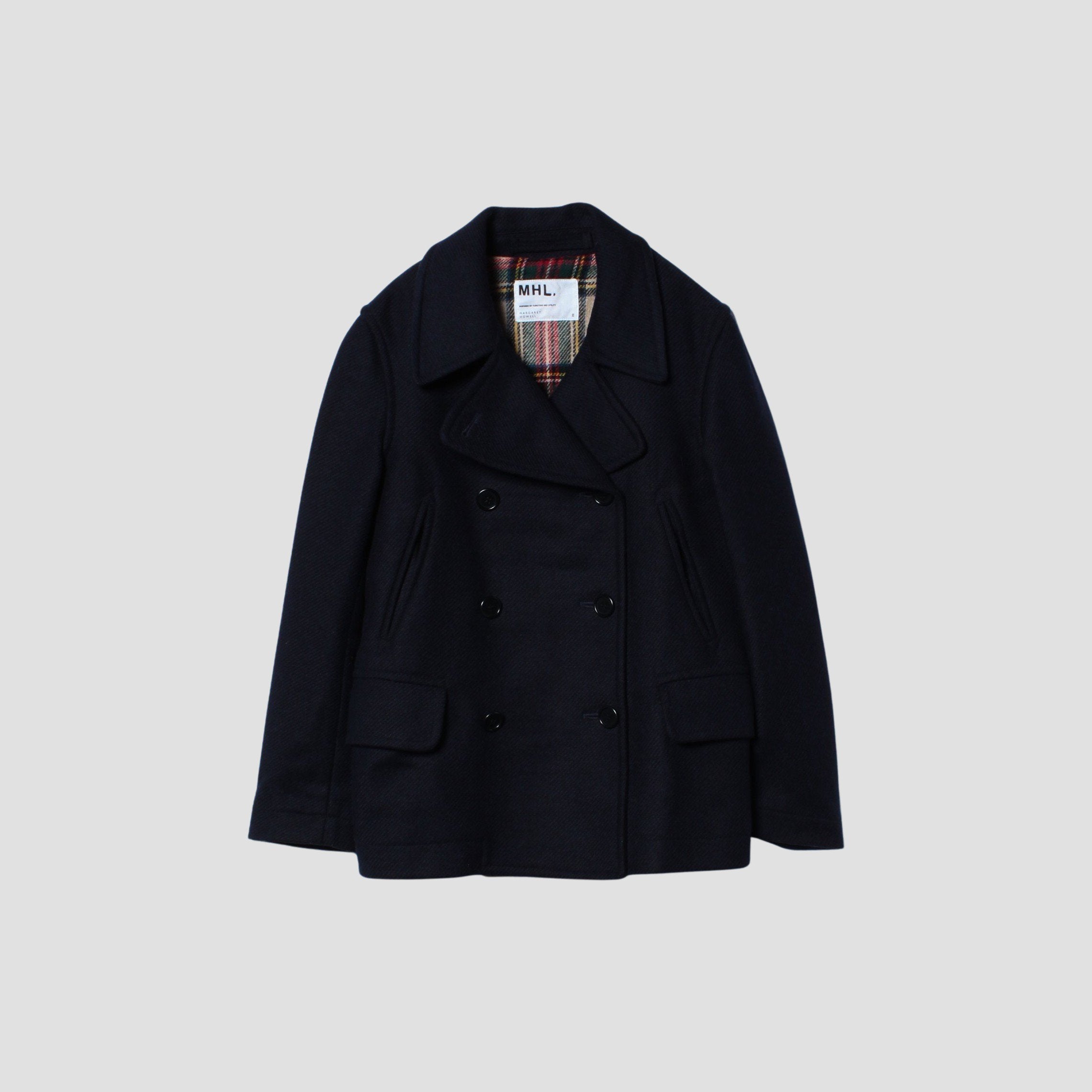 比較的綺麗　マーガレットハウエル　コート　ネイビー　2 M 比較的綺麗 マーガレットハウエル コート ネイビー 2 M - メルカリ