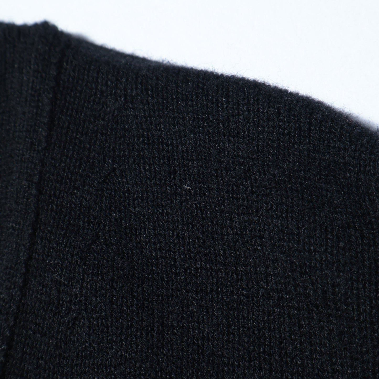 COTTON CASHMERE V NECK CARDIGAN KNIT