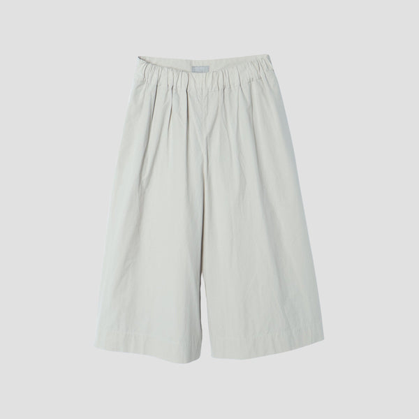 WASHED COTTON POPLIN TROUSERS