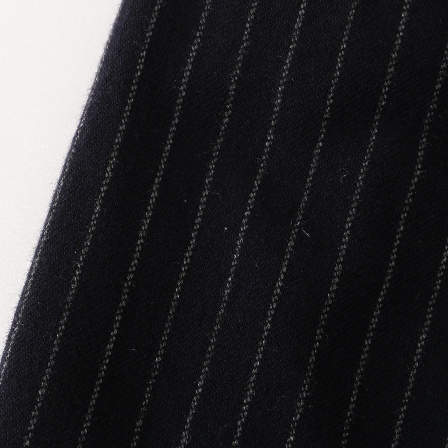 BROKEN STRIPE WOOL TROUSERS