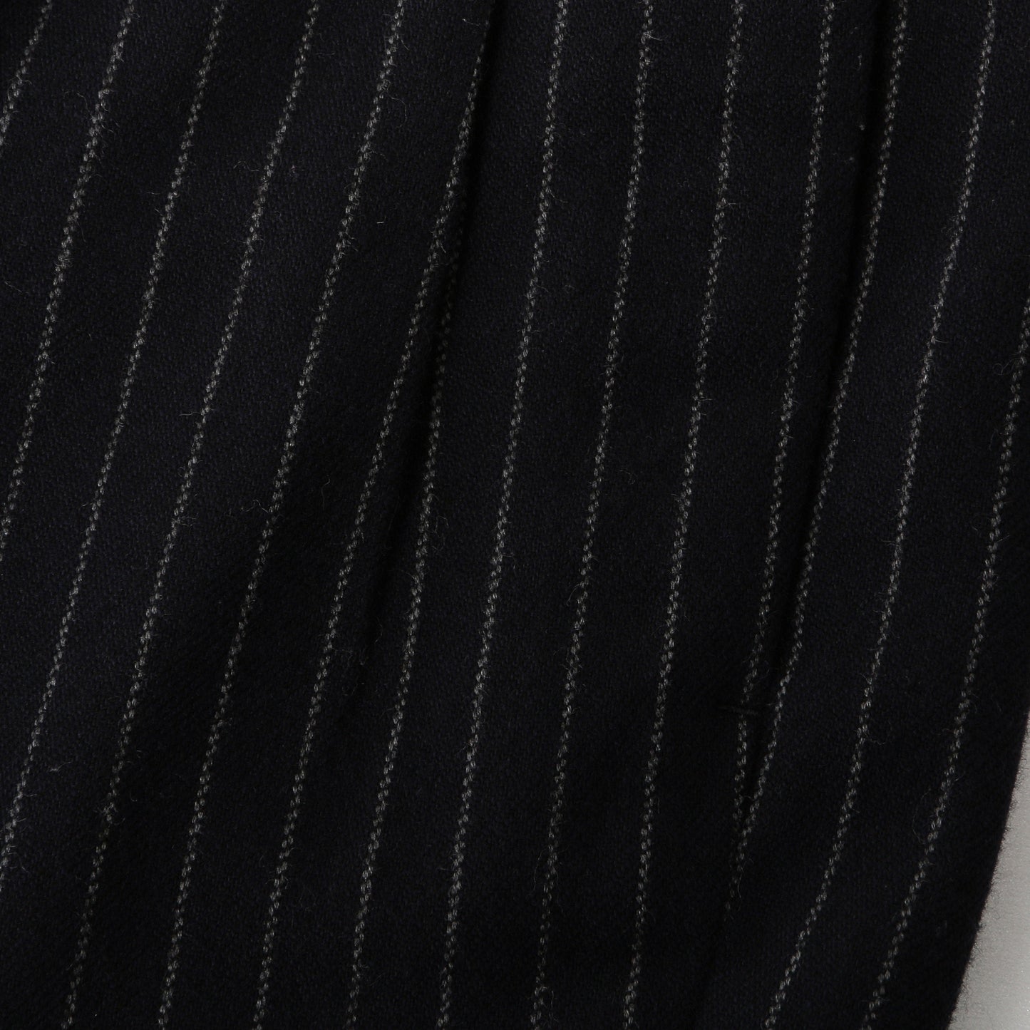 BROKEN STRIPE WOOL TROUSERS