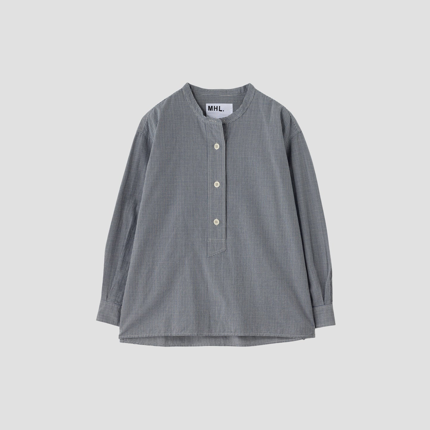 TINY GINGHAM COTTON SHIRT