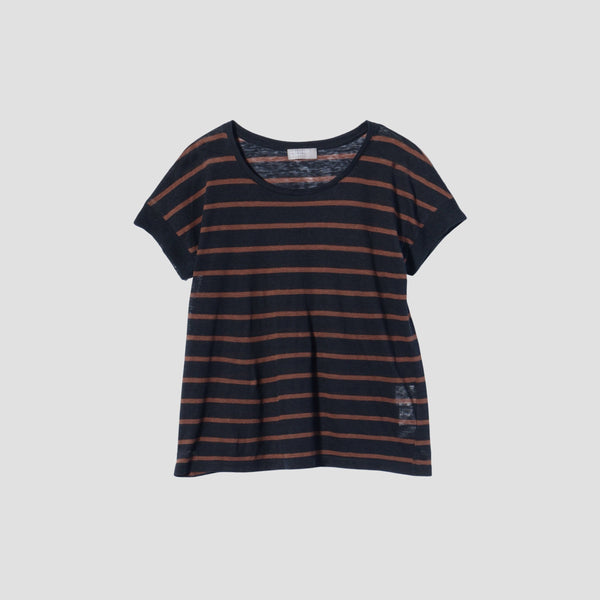 STRIPE LINEN JERSEY