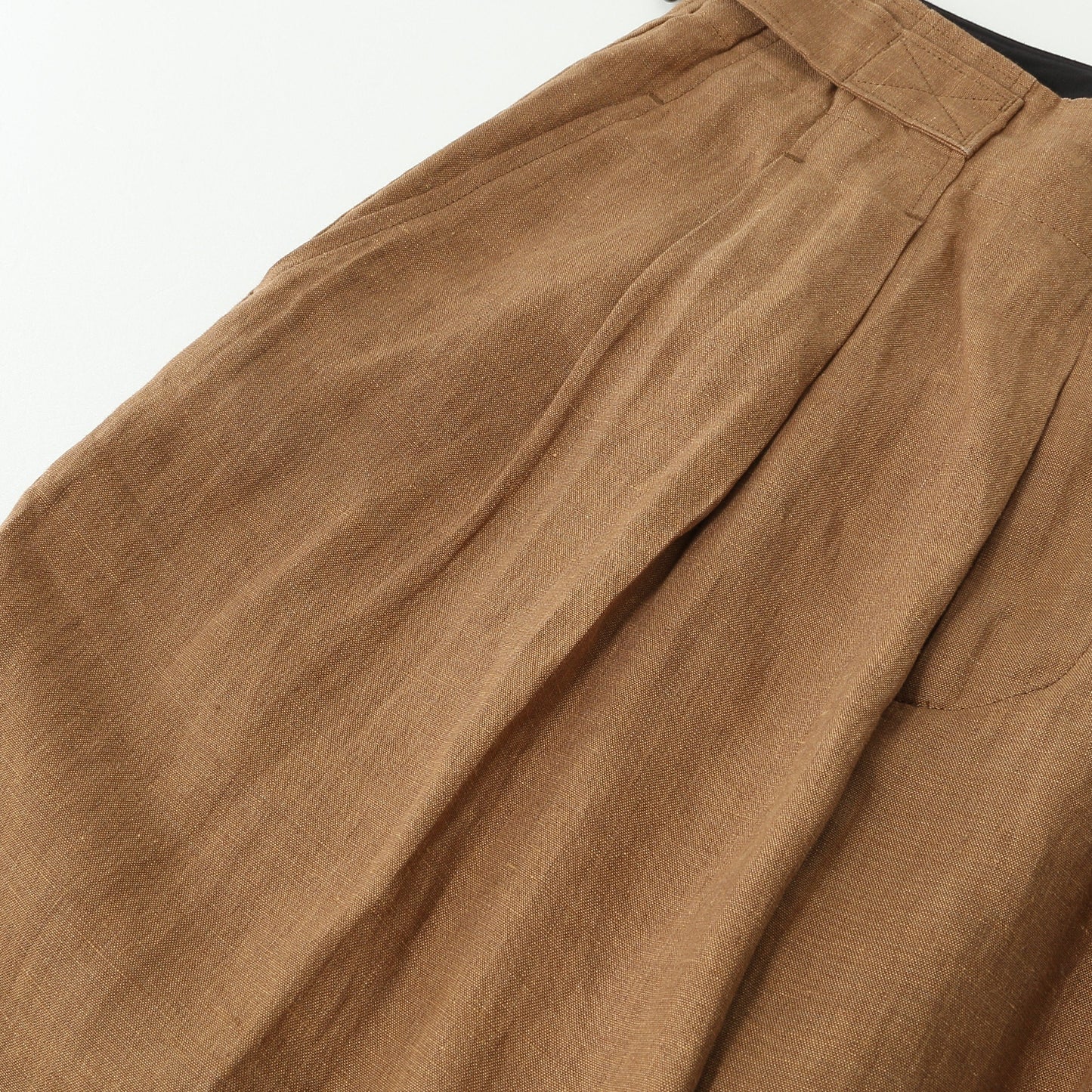 YARN DYED LINEN TROUSERS