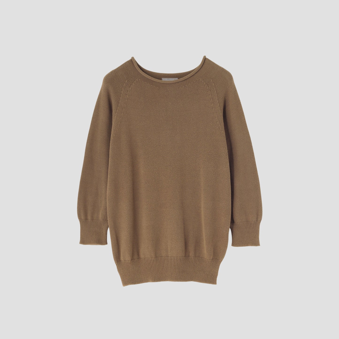 CAST OFF ROLL NECK KNIT