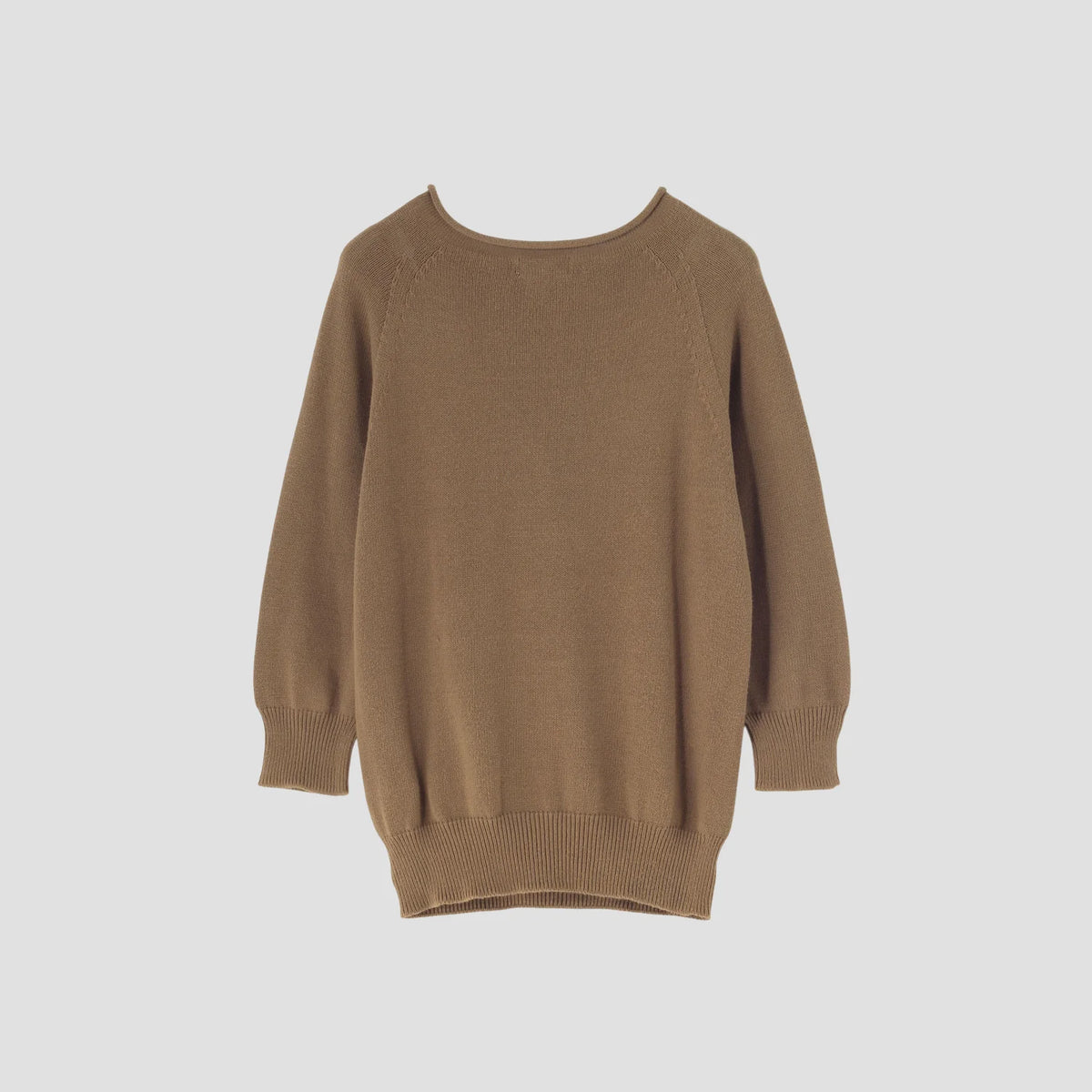 CAST OFF ROLL NECK KNIT