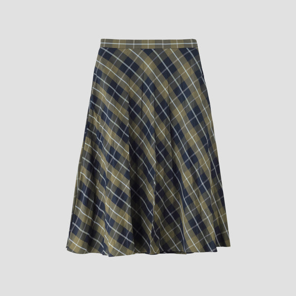 WINDOWPANE CHECK SKIRT