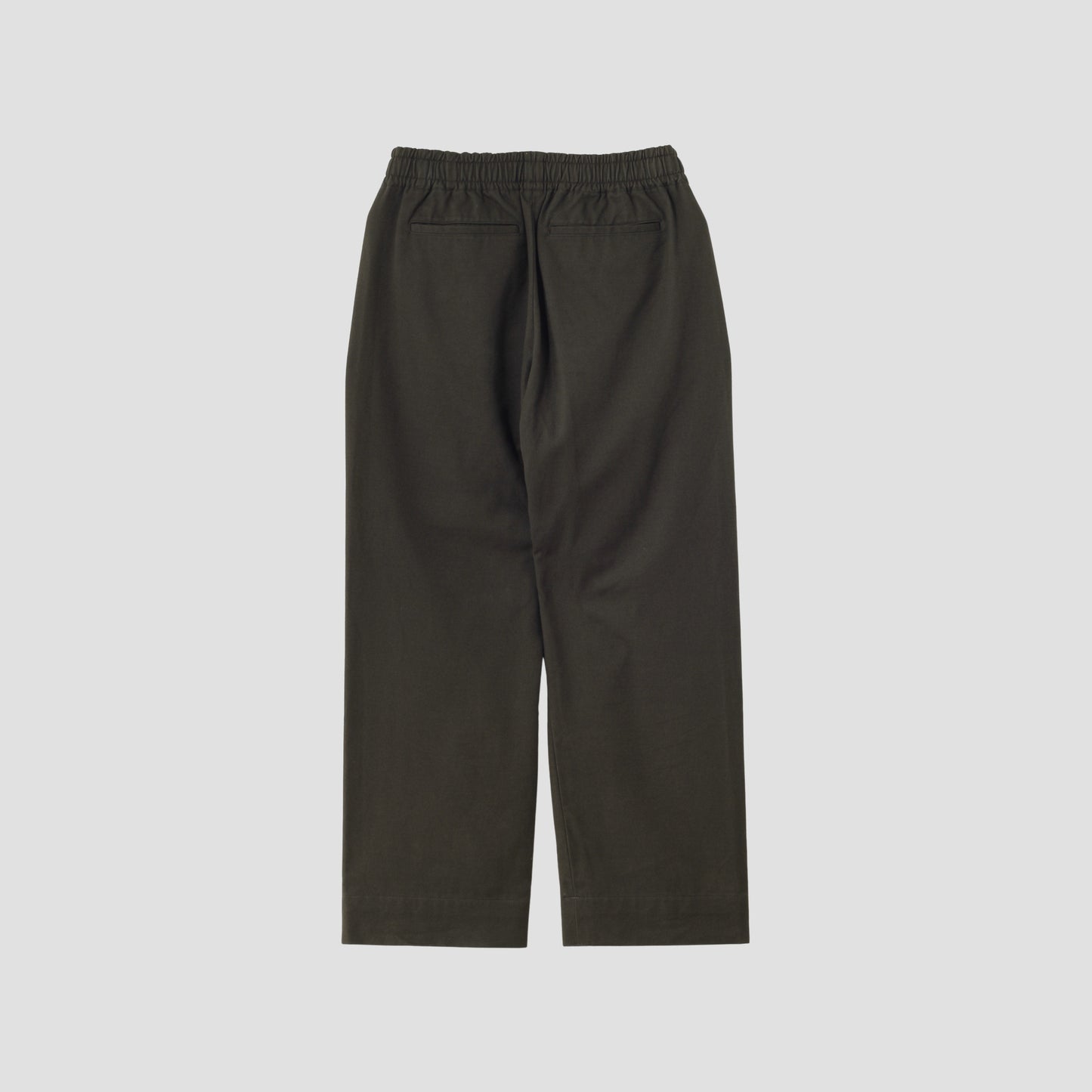 BRUSHED COTTON TWILL TROUSERS