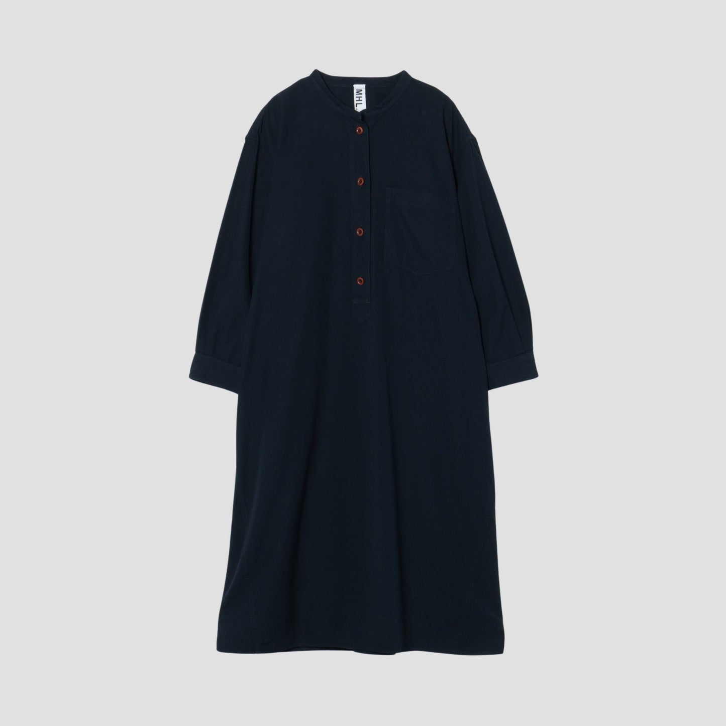 NATURAL COTTON OXFORD DRESS