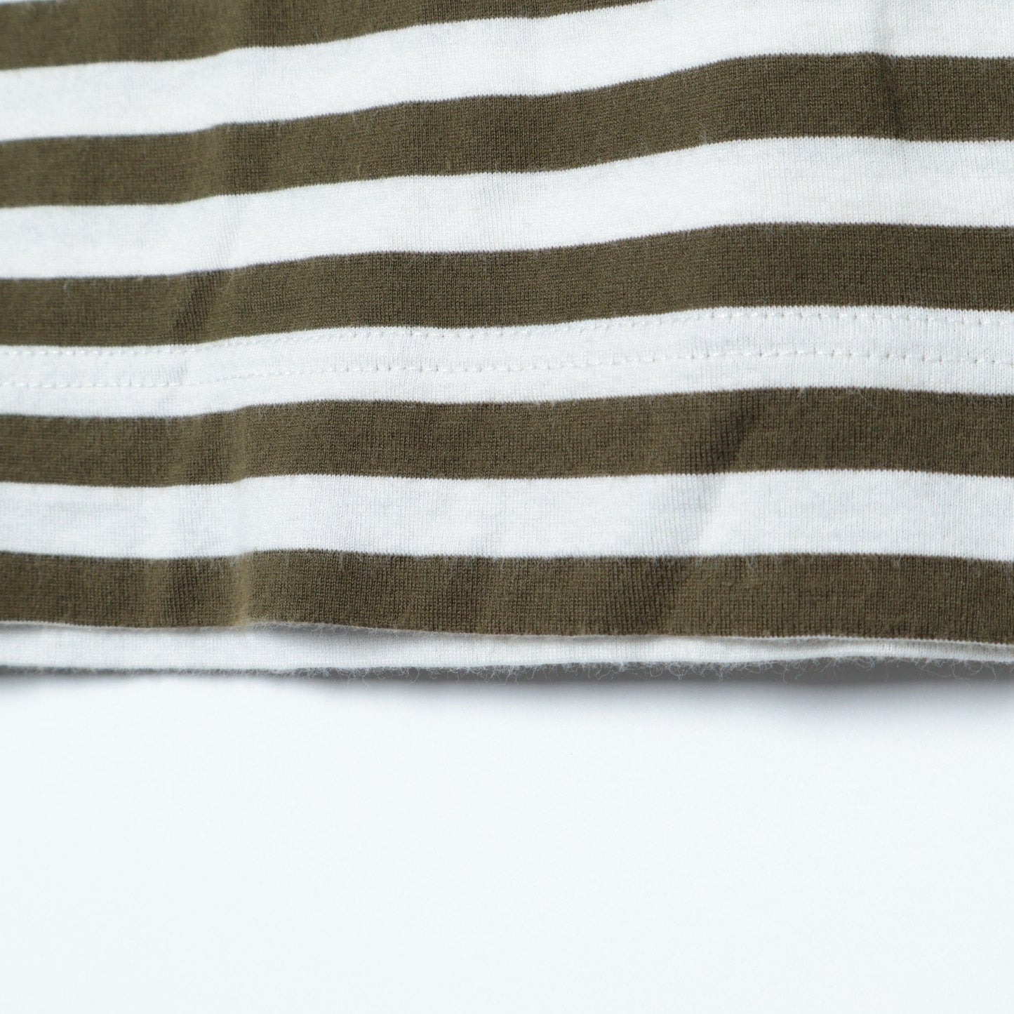 LONG SLEEVE EVEN STRIPED T-SHIRT JERSEY