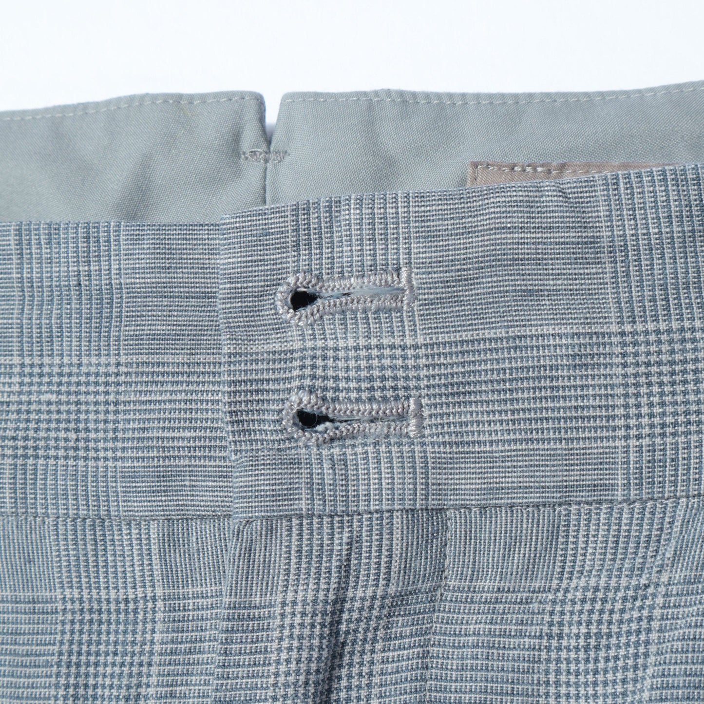 PRINCE OF WALES LINEN TROUSERS