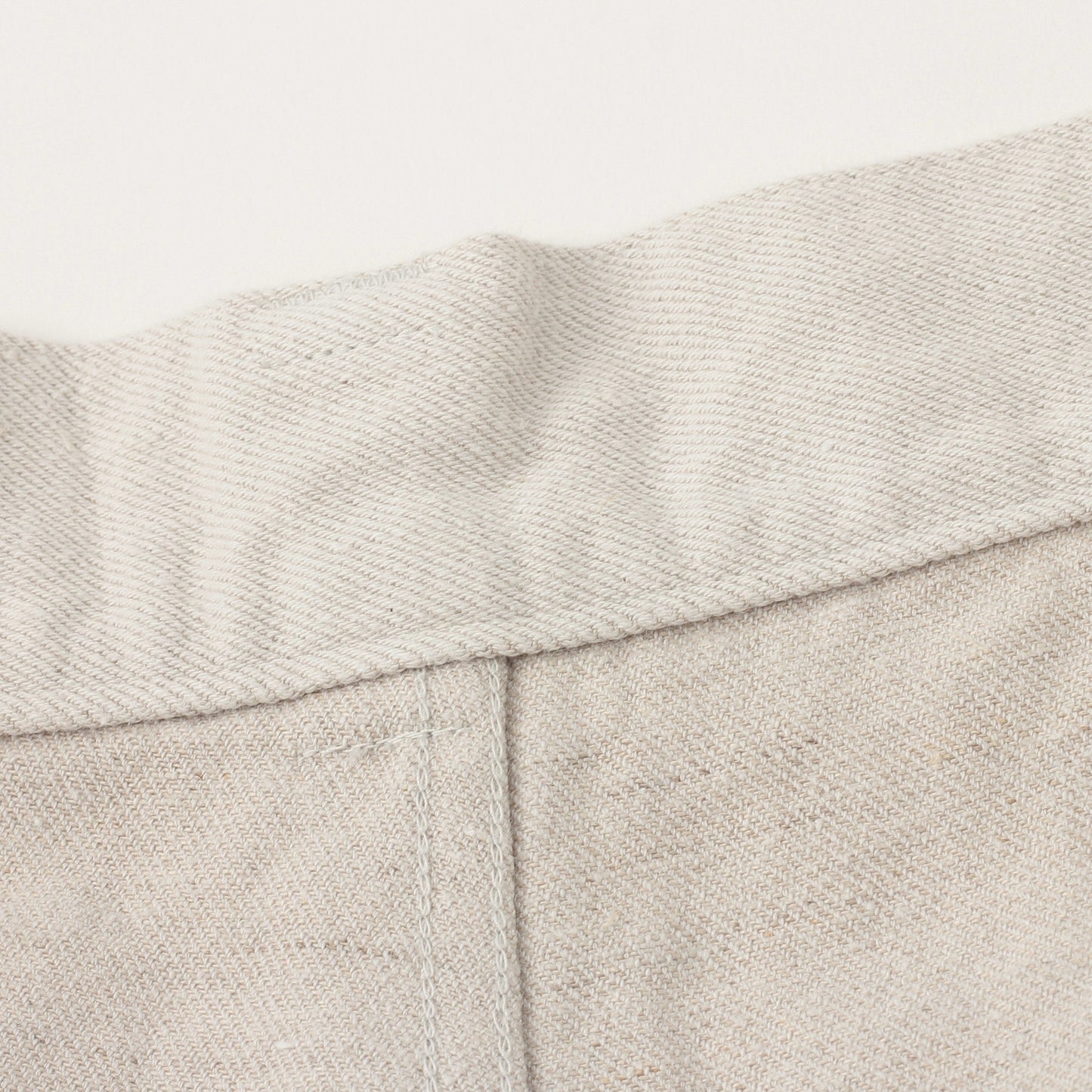 NATURAL COTTON LINEN DRILL(MHL SHOP限定) TROUSERS