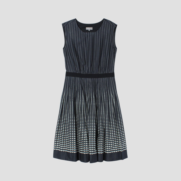 HALF MOON COTTON DRESS