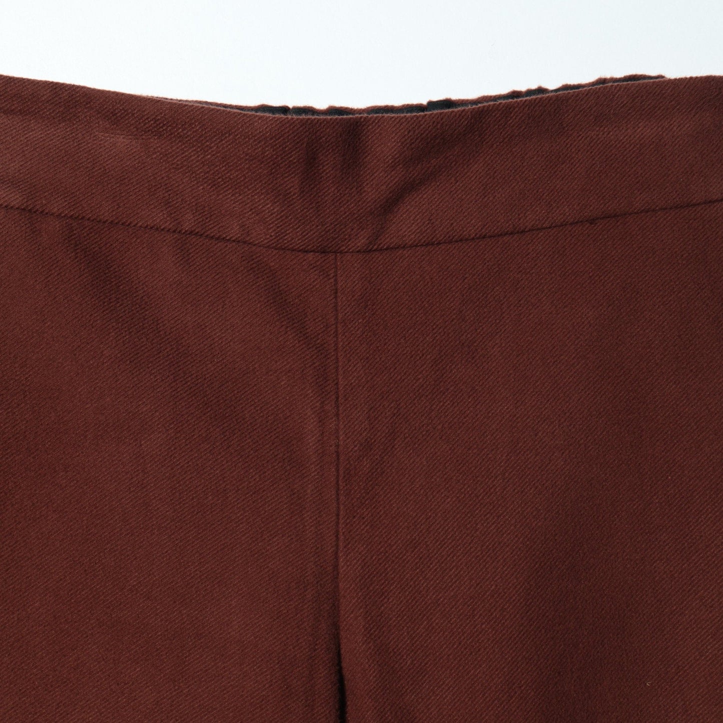 BRUSHED COTTON TWILL TROUSERS