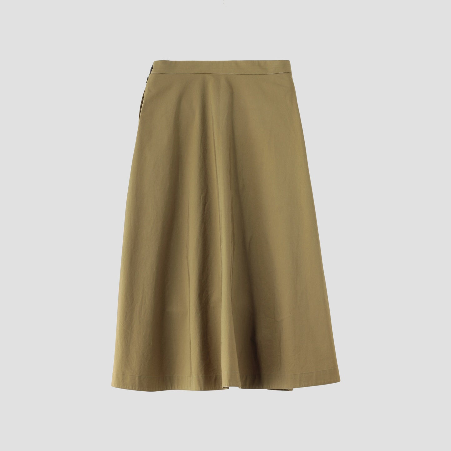 COTTON TAFETTA SKIRT