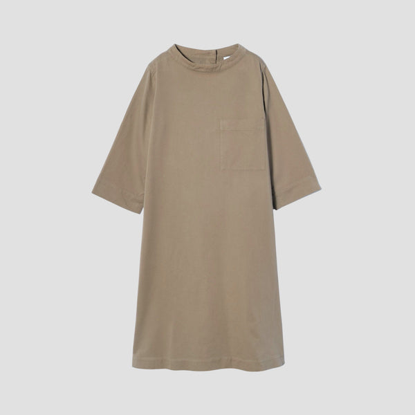 COTTON WOOL TWILL DRESS
