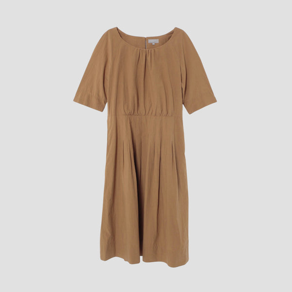 CRISP COTTON POPLIN DRESS