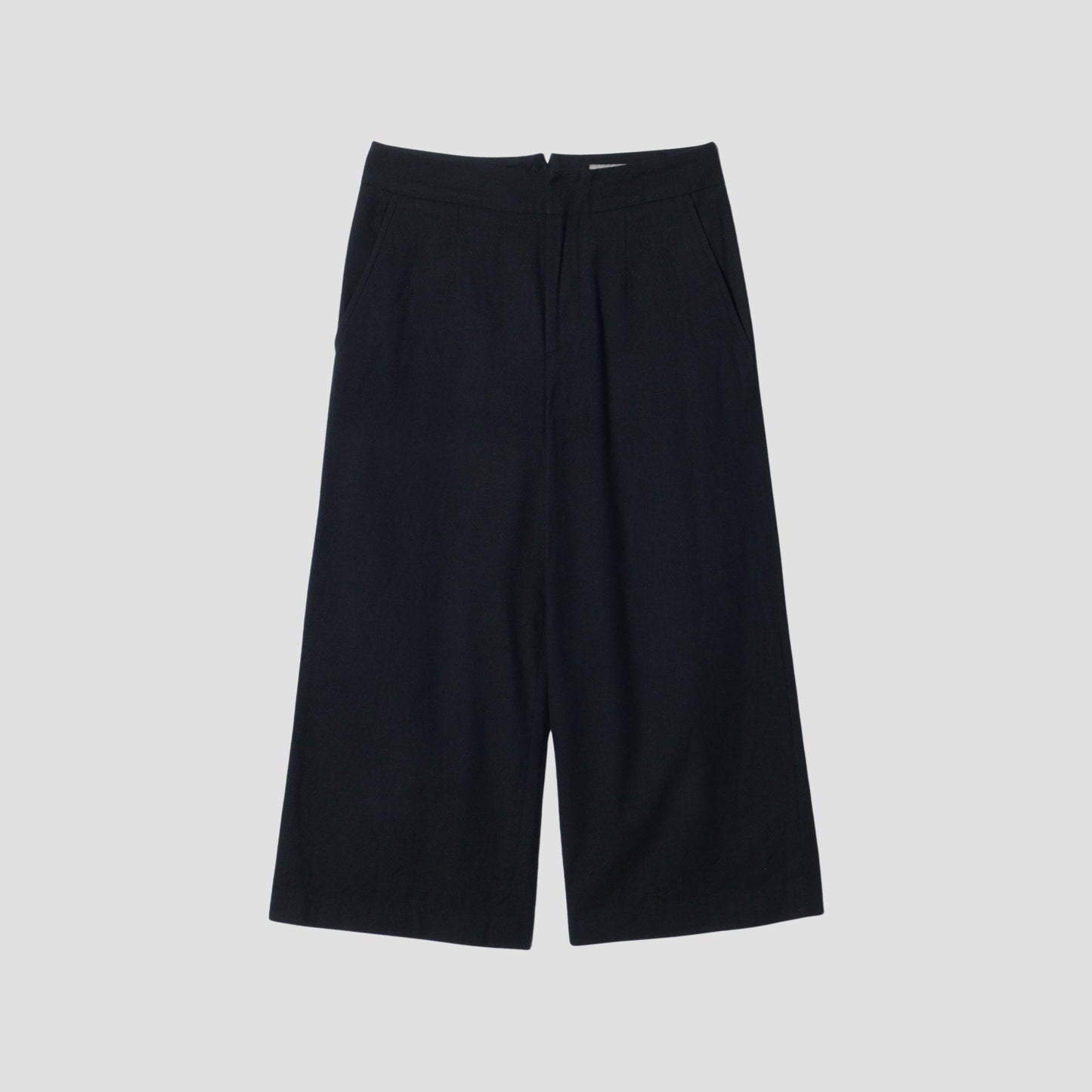 FINE WOOL FLANNEL TROUSERS