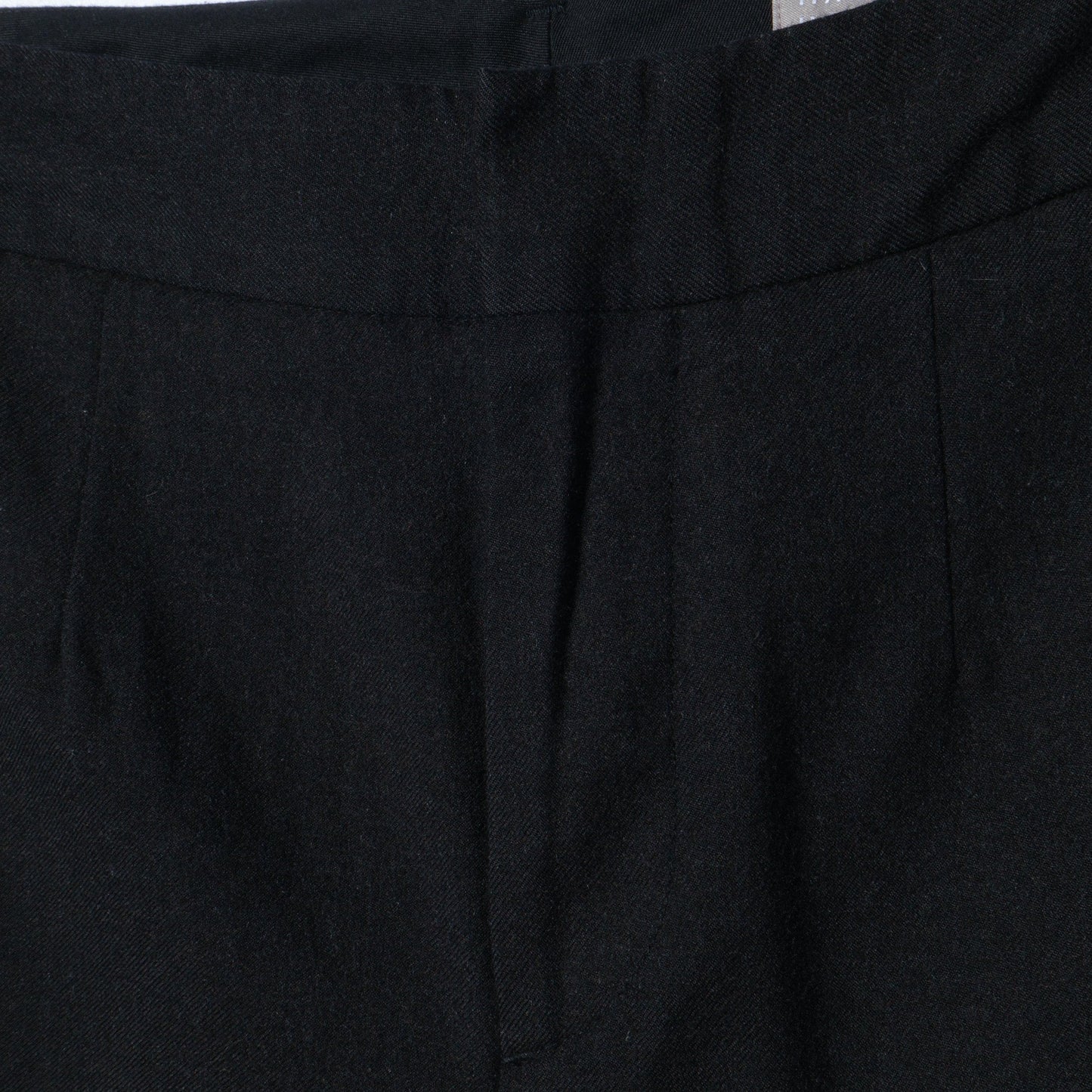 FINE WOOL FLANNEL TROUSERS