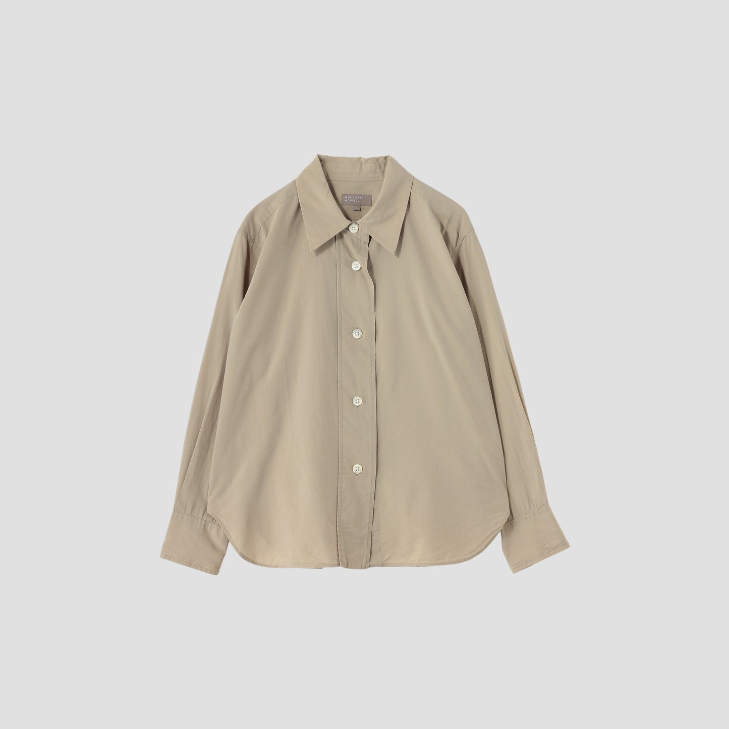 WASHED COTTON SILK SHIRT