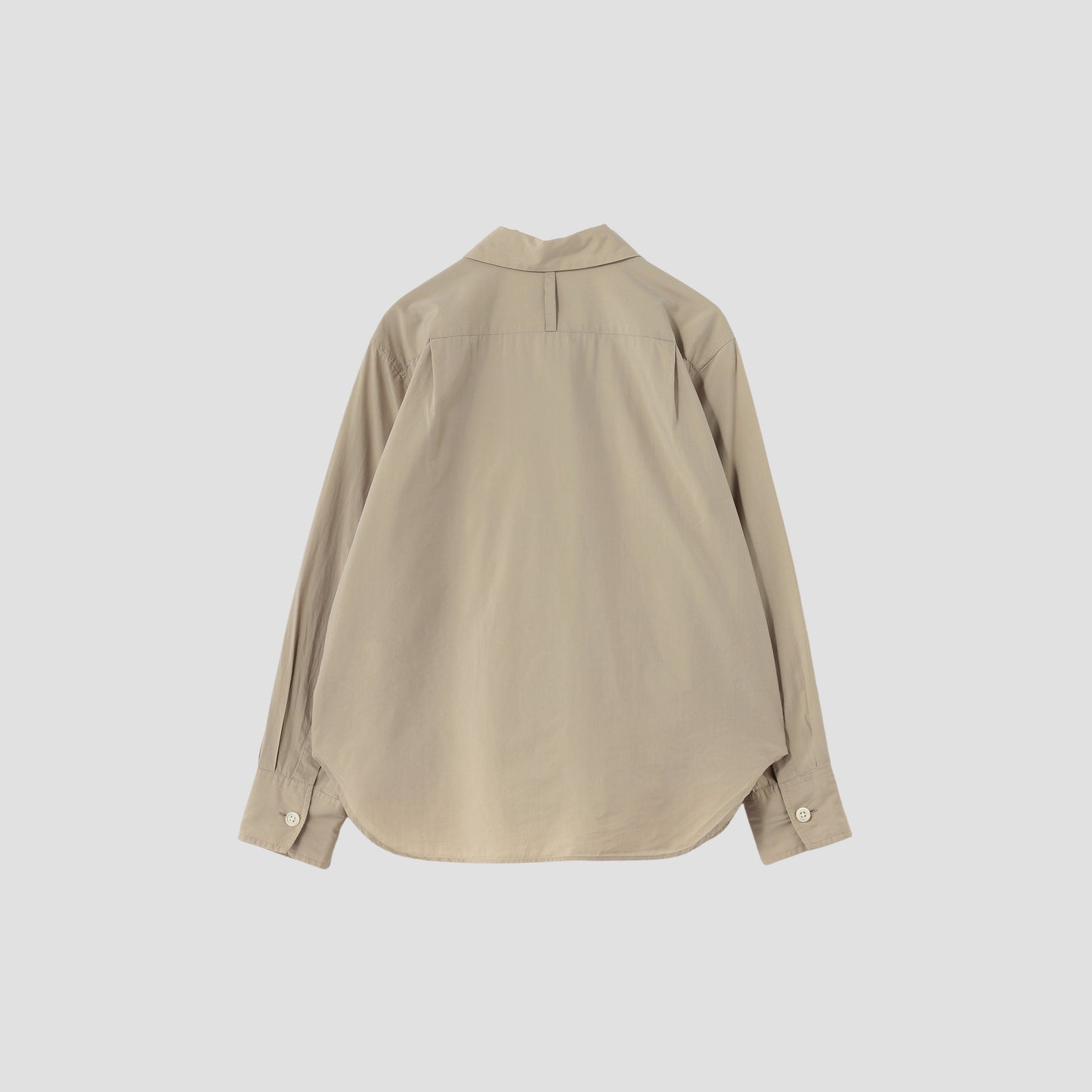 WASHED COTTON SILK SHIRT