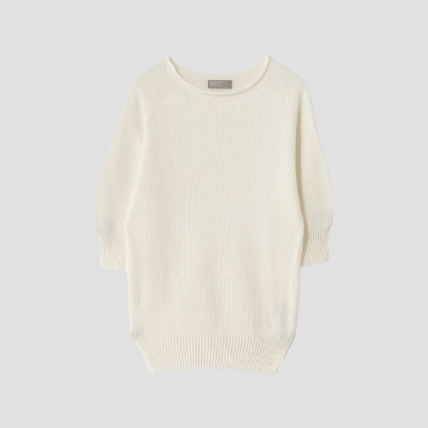 CAST OFF ROLL NECK KNIT