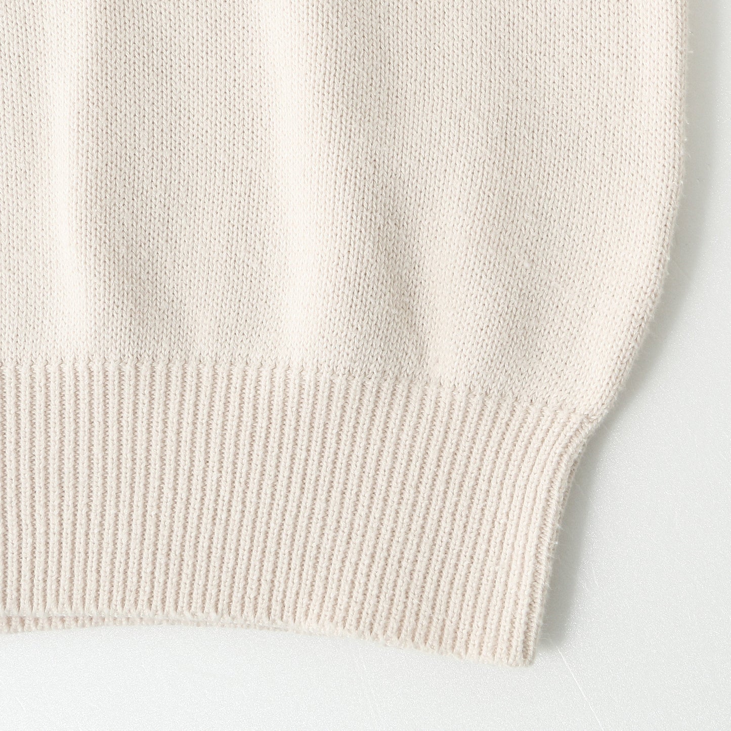 COTTON POLO JUMPER KNIT