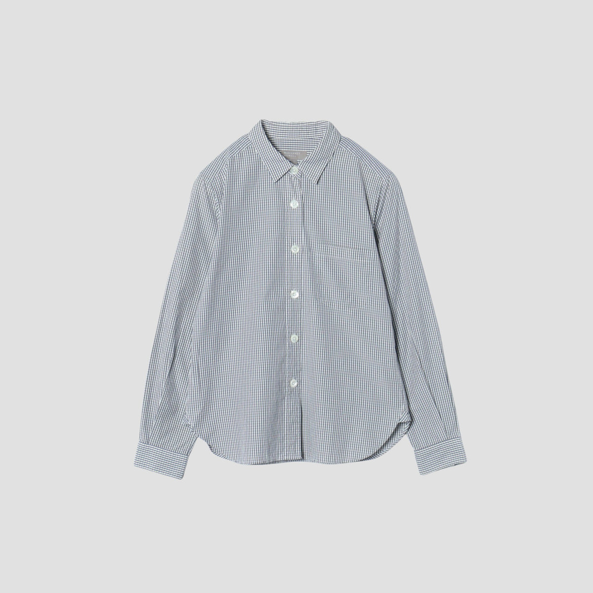 LAYERED GINGHAM SHIRT