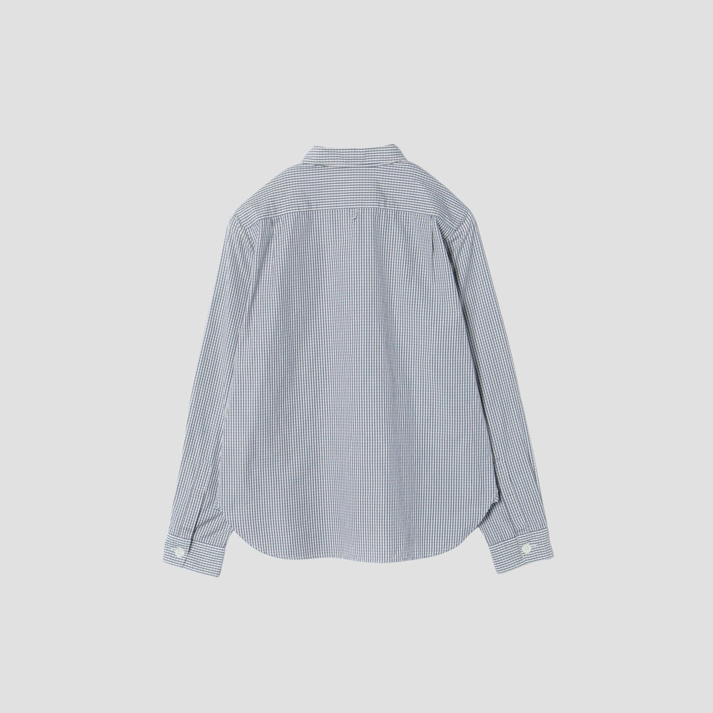 LAYERED GINGHAM SHIRT