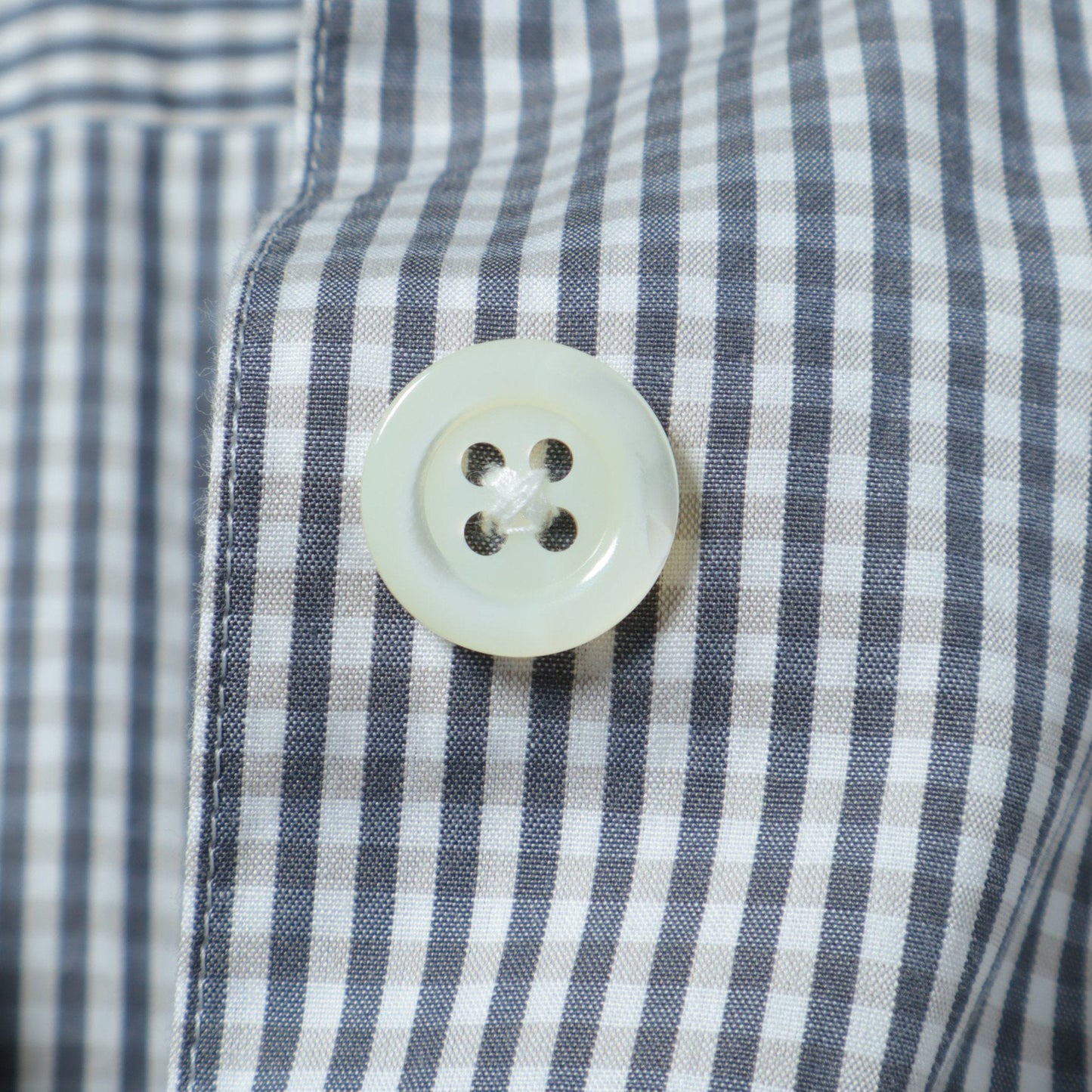 LAYERED GINGHAM SHIRT